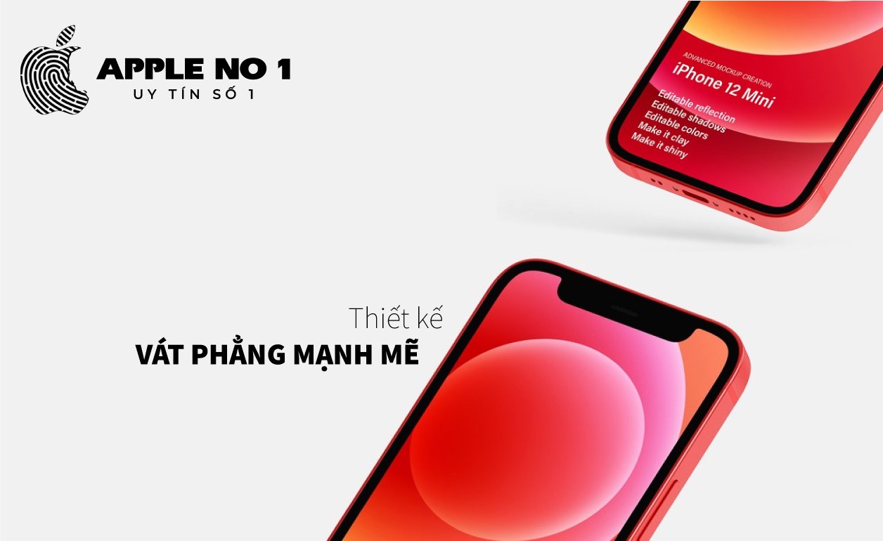 cac duong net duoc vat phang tren iphone 12 mini 